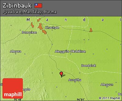 Physical Map of Zibinbauk