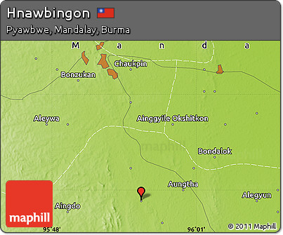 Physical Map of Hnawbingon