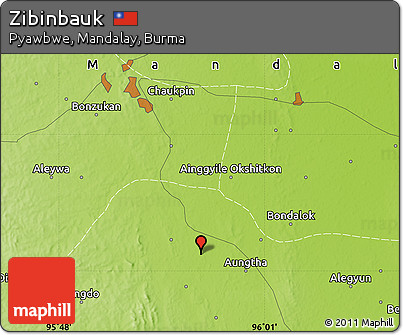 Physical Map of Zibinbauk