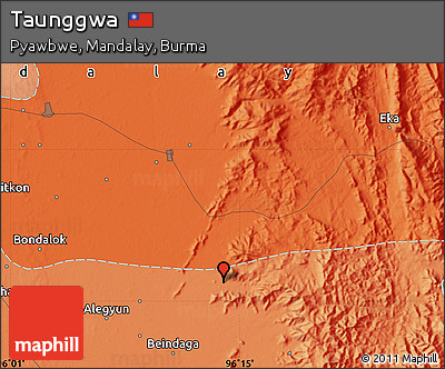 Political Map of Taunggwa