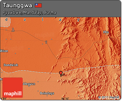 Political Map of Taunggwa