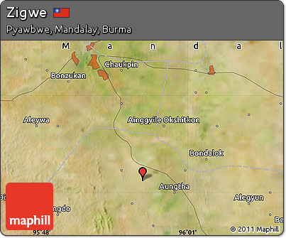 Satellite Map of Zigwe