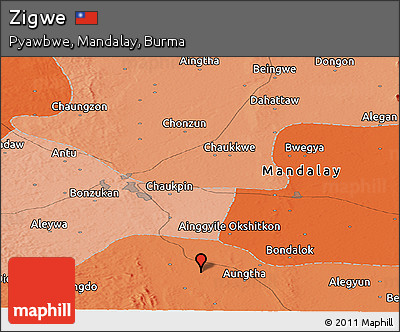Political Panoramic Map of Zigwe