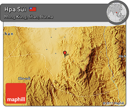 Physical 3D Map of Hpa Süi