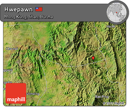 Satellite 3D Map of Hwepawn