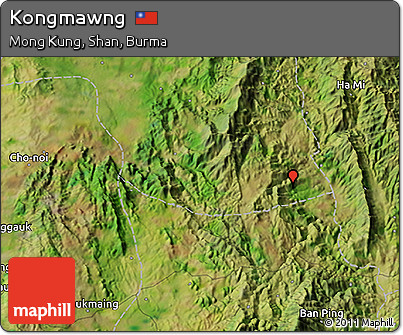 Satellite 3D Map of Kongmawng