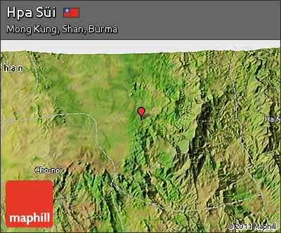 Satellite 3D Map of Hpa Süi