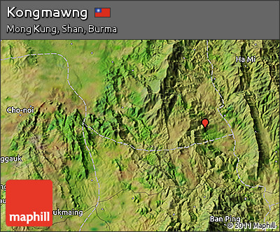 Satellite 3D Map of Kongmawng