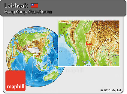 Physical Location Map of Lai-hsak