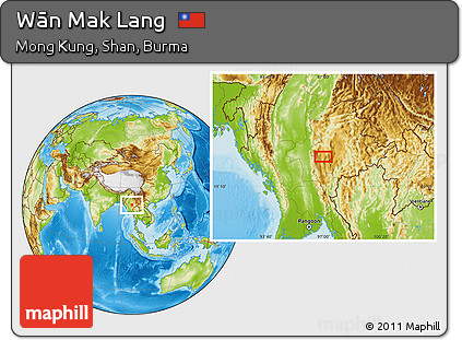 Physical Location Map of Wān Mak Lang
