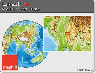 Physical Location Map of Lai-hsak