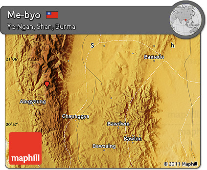 Physical Map of Me-byo