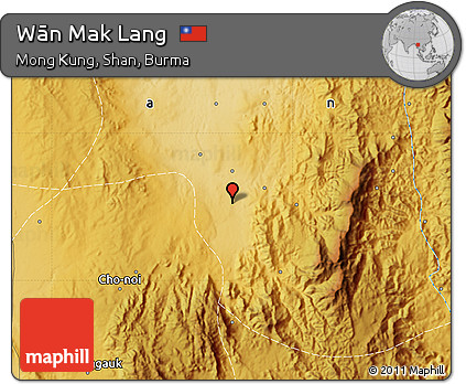 Physical Map of Wān Mak Lang