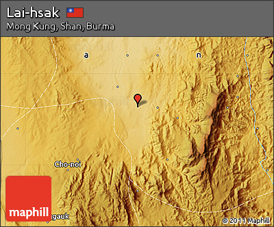 Physical Map of Lai-hsak