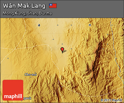 Physical Map of Wān Mak Lang