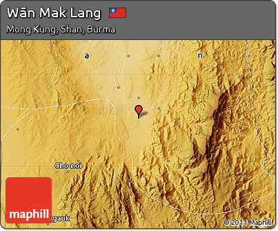 Physical Map of Wān Mak Lang