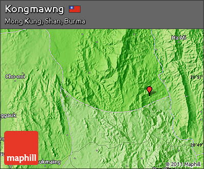 Political Map of Kongmawng