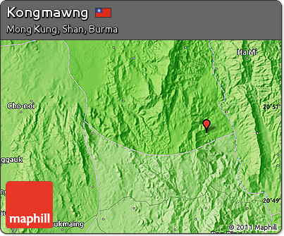 Political Map of Kongmawng