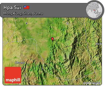 Satellite Map of Hpa Süi