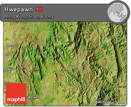 Satellite Map of Hwepawn