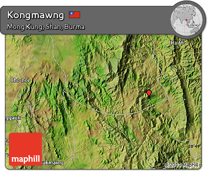 Satellite Map of Kongmawng