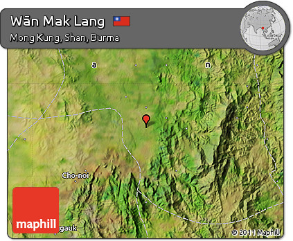 Satellite Map of Wān Mak Lang