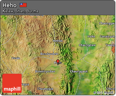Satellite Map of Heho