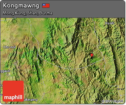Satellite Map of Kongmawng