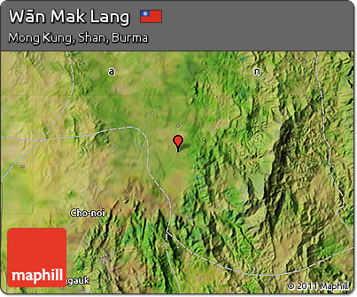 Satellite Map of Wān Mak Lang