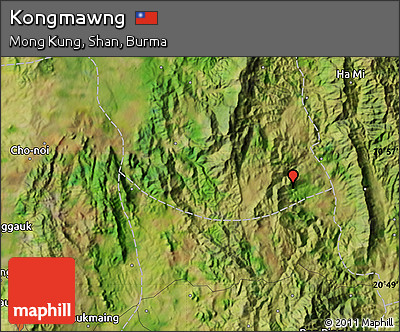 Satellite Map of Kongmawng