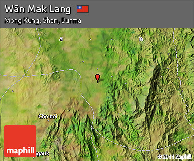 Satellite Map of Wān Mak Lang