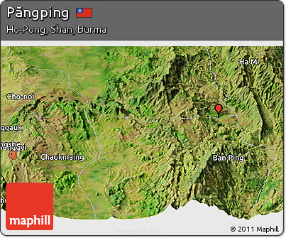 Satellite Panoramic Map of Pāngping