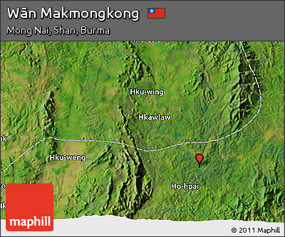 Satellite 3D Map of Wān Makmongkong