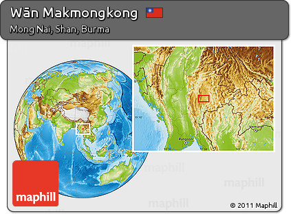 Physical Location Map of Wān Makmongkong