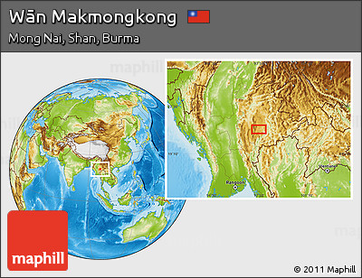 Physical Location Map of Wān Makmongkong