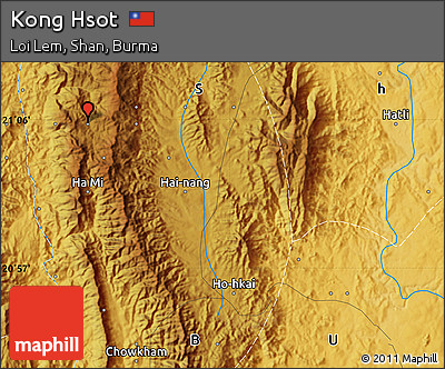 Physical Map of Kong Hsot