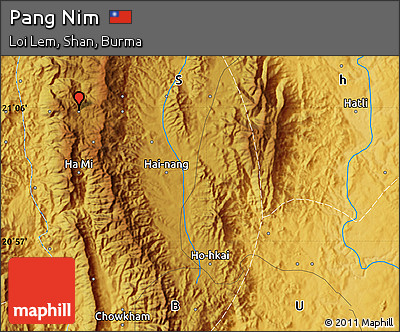 Physical Map of Pang Nim