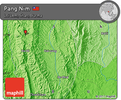 Political Map of Pang Nim