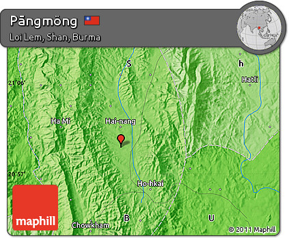 Political Map of Pāngmöng