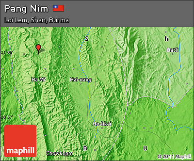 Political Map of Pang Nim
