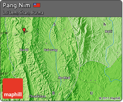 Political Map of Pang Nim