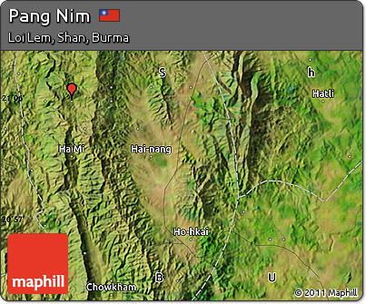 Satellite Map of Pang Nim
