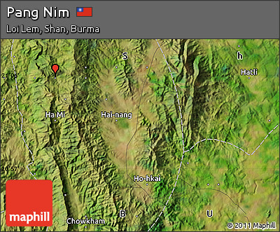 Satellite Map of Pang Nim