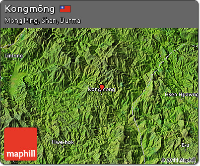 Satellite 3D Map of Kongmōng