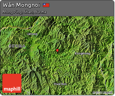 Satellite 3D Map of Wān Möngnoi