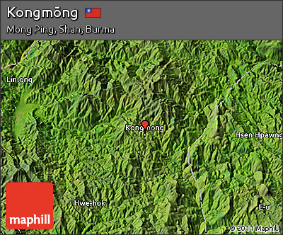 Satellite 3D Map of Kongmōng