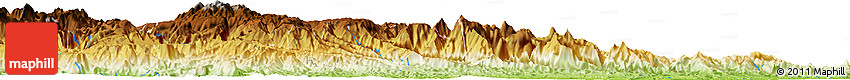 Physical Horizon Map of the Area around 20° 53' 8" N, 98° 31' 30" W