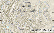 Shaded Relief Map of Oxpantla