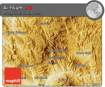 Physical Map of Ai-hkam