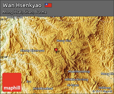 Physical Map of Wan Hsenkyao